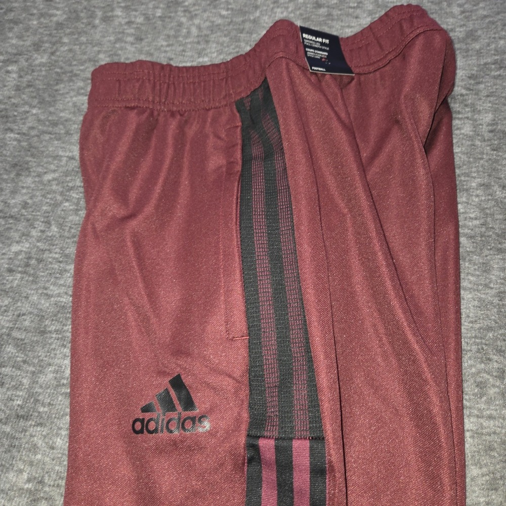 Adidas Tiro 26 Football Soccer/ Track Pants Size XS -Rare Color Shadow Red Black - Picture 6 of 11